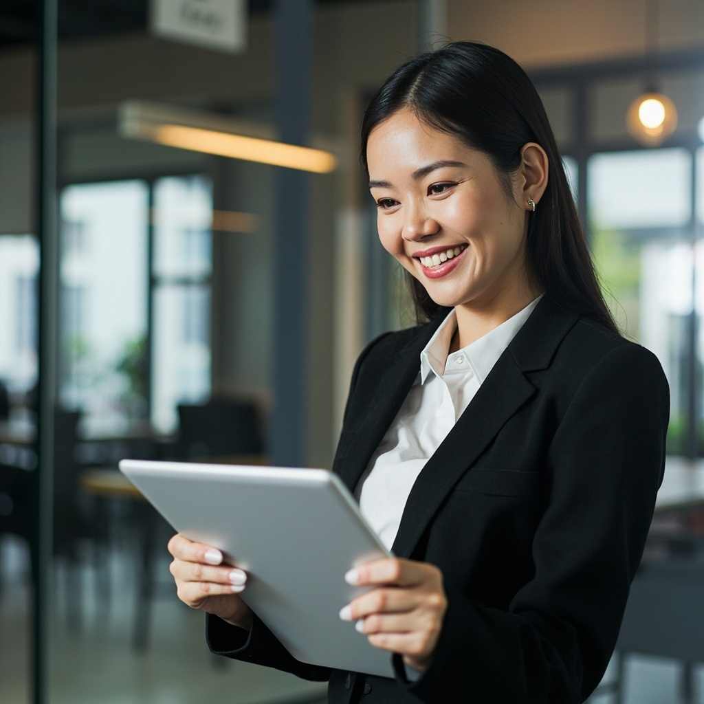 Professional receiving job offer